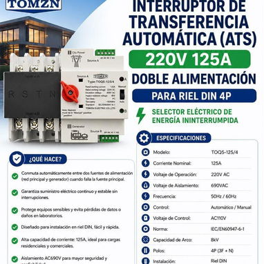 Interruptores de transferencia automática - 4/4