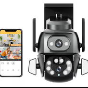 Doble camara de seguridad con alarma e inteligencia artificial - Img 53277183