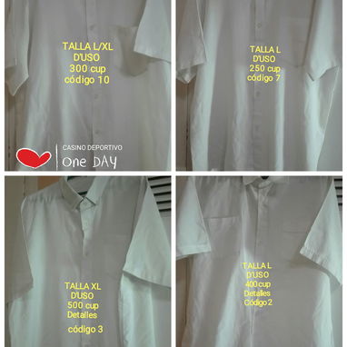 Camisas y corbatas excelente estado - 6/7