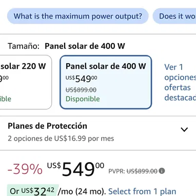 Panel Solar EcoFlow 400W Original Nuevo - Img 123181679