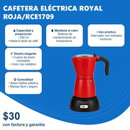 Cafetera eléctrica Royal de 6 tazas - Img 56456145