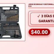 JUEGO DE BROCAS Y DESTORNILLADOR DE 111 PCS - Img 58229714