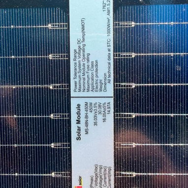 Panel Solar de 450w - 2/2