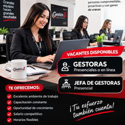 BUSCAMOS GESTORAS Y JEFA DE NUESTRO GRUPO DE GESTORAS!! - Img 57371550