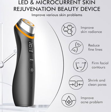 Máquina facial para estirar la piel, herramienta de masaje facial con 5 modos, absorción mejorada, levantamiento facial - Img 95243252