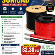 ☀️ CABLE FOTOVOLTAICO SUMCAB 12AWG (4 mm²) – 1500V DC - Img 55846000