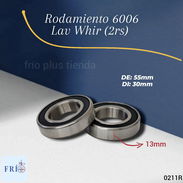 Rodamiento Lavadora Whir 6006,2rs - Img 54387907