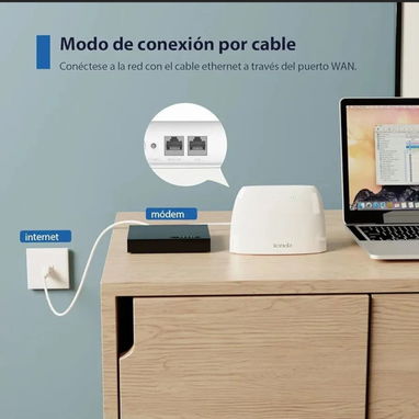 Router Wi-fi con tarjeta SIM LTE 4 antenas internas - 3/4