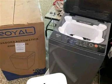 Lavadora automática Royal de 9kg nueva en caja con garantía y domicilio incluido no dude en llamar será bien atendido - Img main-image