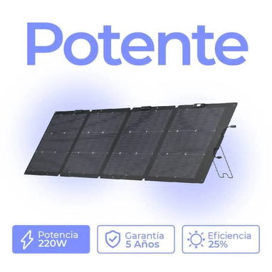 Ecoflow Delta 3 Classic con un panel solar original de Ecoflow carri - 2/2