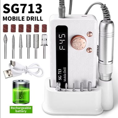 Máquinas recargables - Drills de uñas 35,000RPM - 5/10