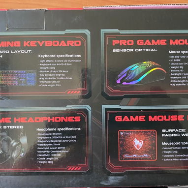 KIT GAMING 4 EN 1 TF400 - 3/10