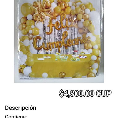 Artículos de cumpleaños - Img 120723325