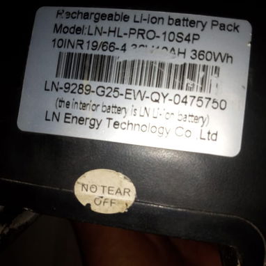 Vendo batería de 48 v por 360 wh haciendo de 40 a 45 km por carga - 4/4