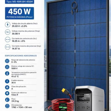 💡🔌⚡️PANELES SOLARES Y COMBOS DE PANEL CON ECOFLOW Y CABLE FOTOVOLTAICO 🔌💡 - 6/7