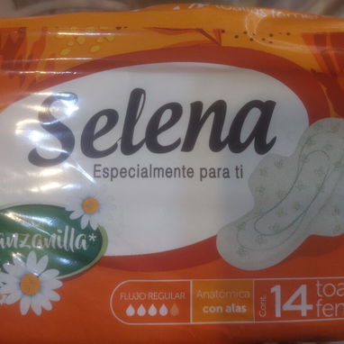 Intimas marca Selena de 14 unidades con alas, con empaque individual, flujo regular - Img 116244270