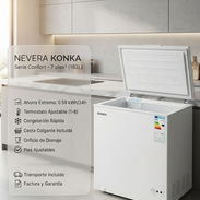 Nevera Konka 7 Pies $345 | Envío Gratis + Factura y Garantía | ¡Congelación Rápida y Ahorro 0.59 kWh! - Img 57718045
