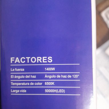 Lampara Solar de 1400 wats - 4/4
