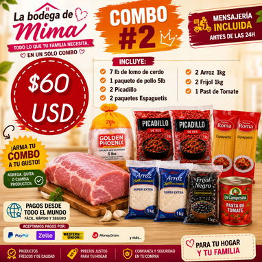 🔥🚨 ¡COMBOS DE COMIDA LISTOS PARA TU SEMANA! 🚨🔥   🍗 6 COMBOS DISPONIBLES – ENTREGA EN TODA LA HABANA - 2/5