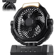 Ventilador recargable de 20000 mah marca KopBeau 4 velocidades y gancho aprovecha está oferta - Img 56359357