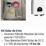 Kit solares con y sin instalación ver datos en las fotos, características y precios - Img 56214325