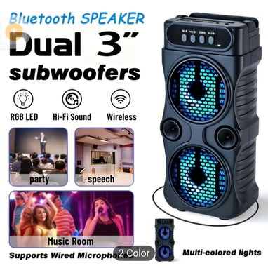 Bocina portátil inalámbrica Bluetooth para PC y laptop - 3/3