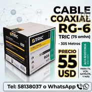 Cable Coaxial Tric (75ohms) - Img 54196364