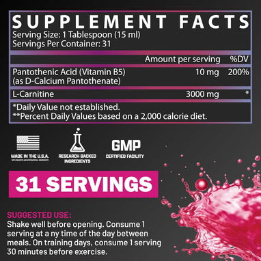 L CARNITINA LIQUIDA QUEMADOR DE GRASA - Img 123163310