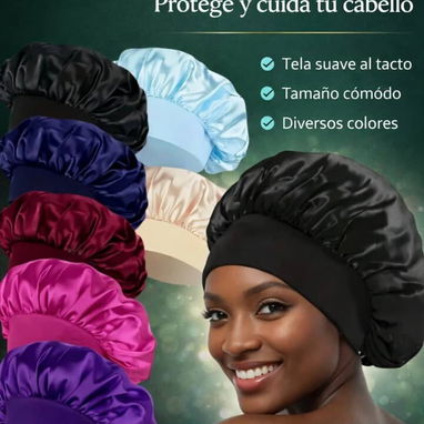 Gorro de satín para dormir - 3/3