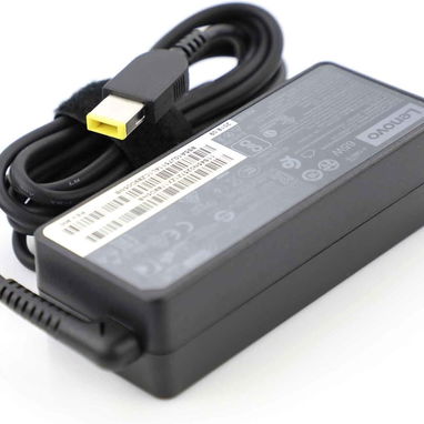 Cargador Lenovo ThinkPad para laptop de 65 W, adaptador de corriente delgado de CA... usb pta amarilla 53274327 - 2/6