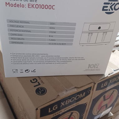 🍗 8.4 LITROS 🍗 FREIDORA DE AIRE DOBLE EKO 8.4 LITROS - PAGOS USD EURO CUP ZELLE. TL 54833699 - Img 115466789