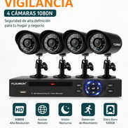 SISTEMA DE VIGILANCIA FLOUREON – 4 CÁMARAS DE SEGURIDAD 🛡️🌐 - Img 56192168