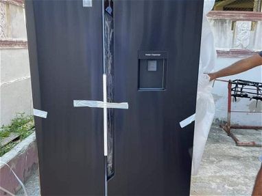 Refrigerador Sankey de 18 pies, con dispensador, 3 meses de garantia y la mensajeria incluida, - Img main-image