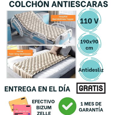 Colchon antiescara tipos de Mensajeria - Img 104836720