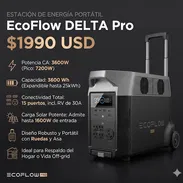 ECOFLOW Delta Pro 3600W / 3600Wh *PRECIO 1990 USD* - Img 55568872
