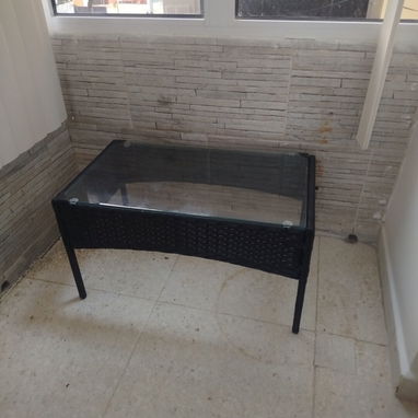 Se vende juego de terraza imitación a ratan - Img 122765411