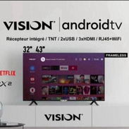 Smart TV Vision de 32 pulgadas con cajita interna y soporte a la pared - Img 52331914