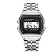 Reloj digital de acero inoxidable - Img 58252027