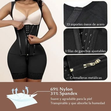 Faja Colombiana Postparto de alta compresión Reductora, Mujer, Talla M - Img 126060926