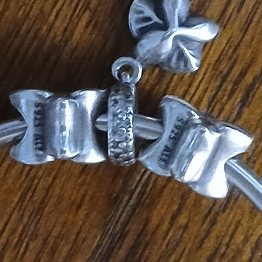 Pulsera plata 925 estilo pandora . Charms originales de pandora. - 3/3