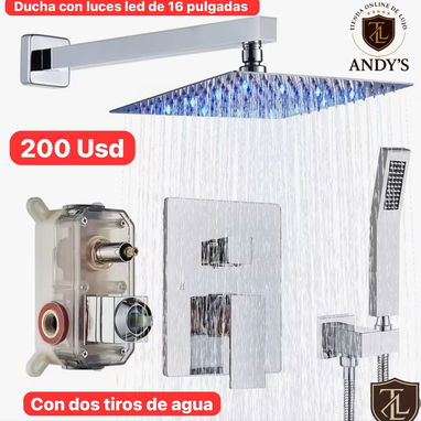 Ducha con luz led - Img 126578069