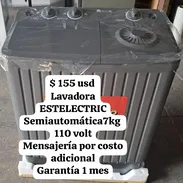 Lavadora semiautomática 7kgs - Img 55836764