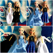 Muñecas barbies frozen + ropa extra - Img 56527286