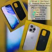 iphone 16 pro Sim física venta o cambio x iPhone menor y vuelto - Img 56578133
