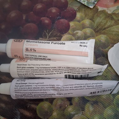 Diclofenaco gel voltaren)Furoate Mometasona 0.1%/ Prenatales/Hidrocortisona/cortizona/ metoprolol - 2/10