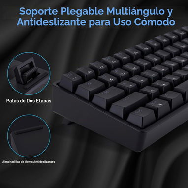 Teclado mecánico 60% RGB - 3/5