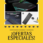 Combo de teclados mouse por usb e Inalámbrico - Img 51442443