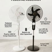 Ventiladores recargables Rudenkov 16" - Img 56240982