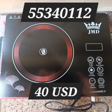 🫕Cocina Infrarroja JMD 👑 💠Potencia Maxima: 3500 watts 💠Cocina con cualquier caldero 💠Varios modos predeterminados - Img 123174205