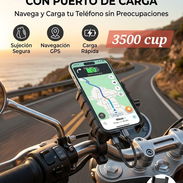 Porta celular para moto con puerto de carga - Img 58069105